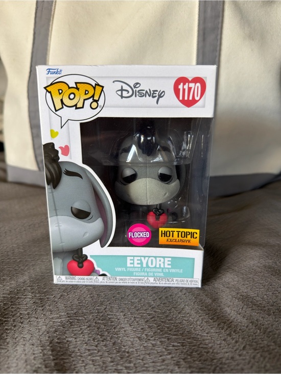 Disney Other - Funko Pop Disney Eeyore (Flocked) - Vinyl Figure - Hot Topic Exclusive